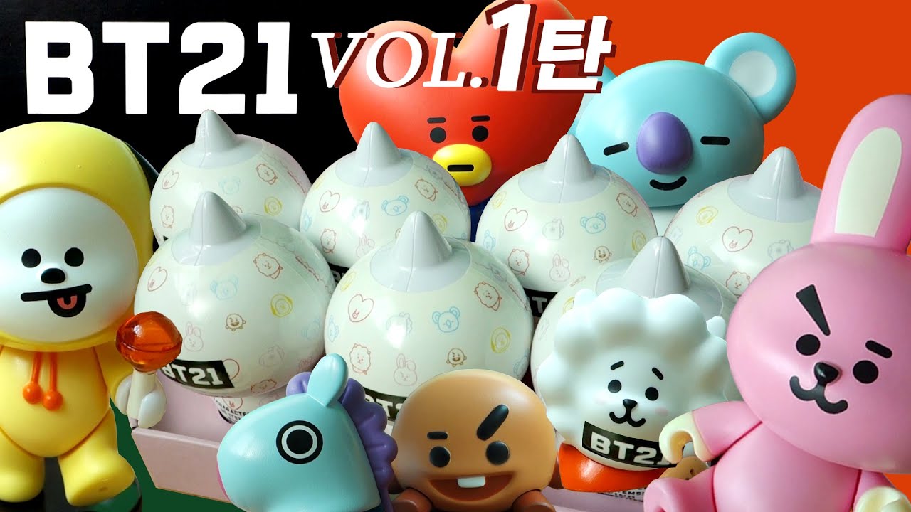 Игрушки BTS, том 1: Полная коллекция игрушек BT21