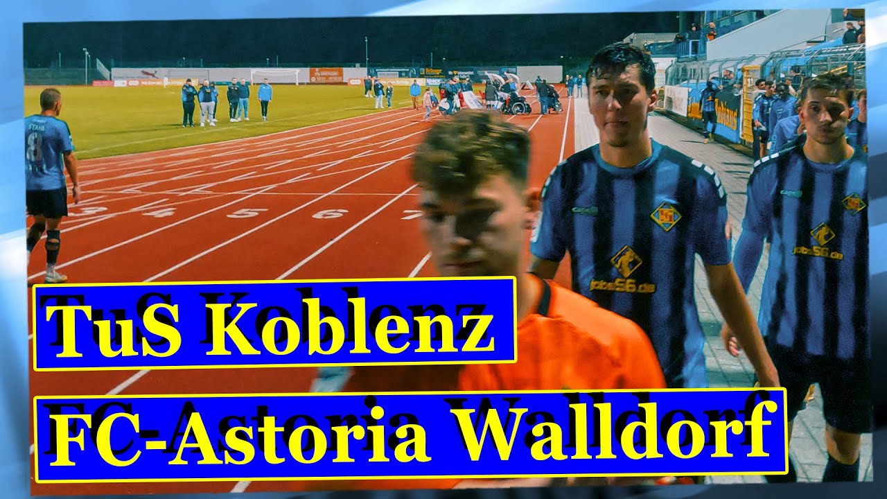 Regionalliga oder Oberliga? TuS Koblenz - FC-Astoria Walldorf | Regionalliga Südwest Stadionvlog