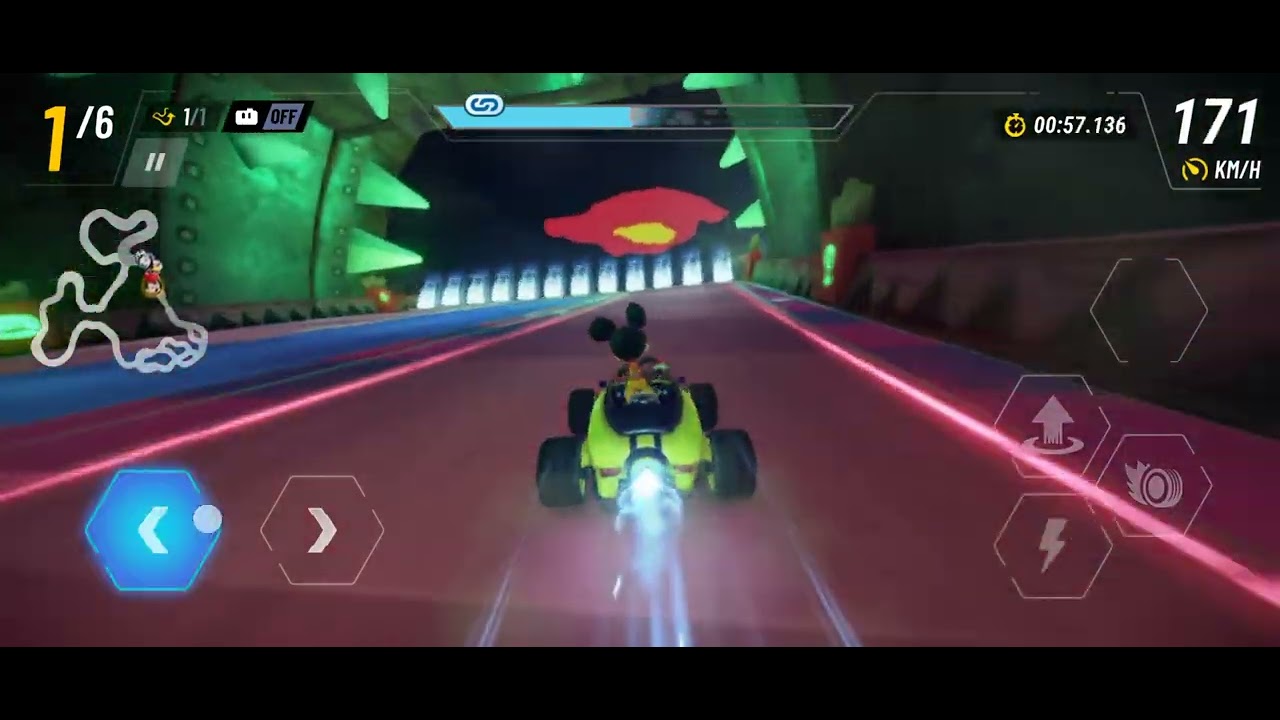 Racing Through Speedstorm as Mickey Mouse!  #disney #speedstorm