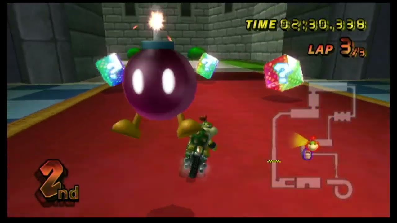 Mario Kart Wii Wiimmfi Online Race Gameplay #78 (Diddy Kong & Bowser Jr.)