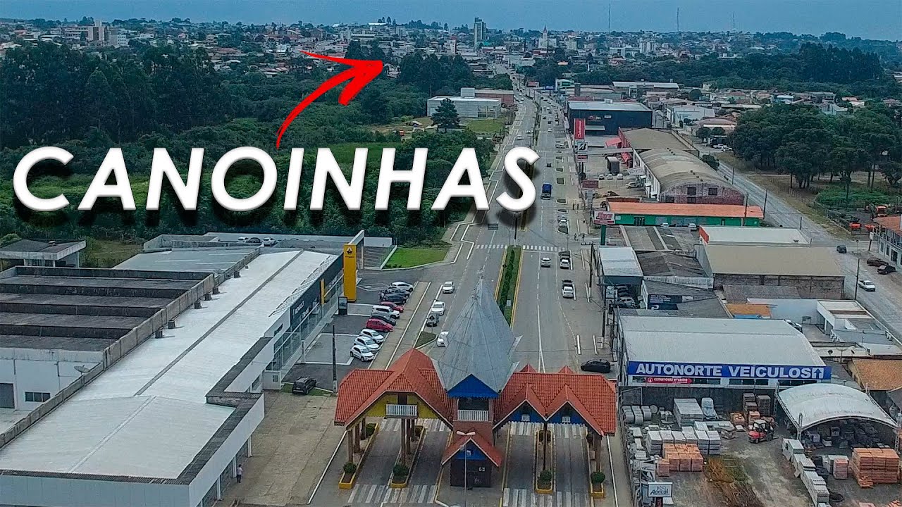 Conheça Canoinhas em Santa Catarina e sua linda historia 4k