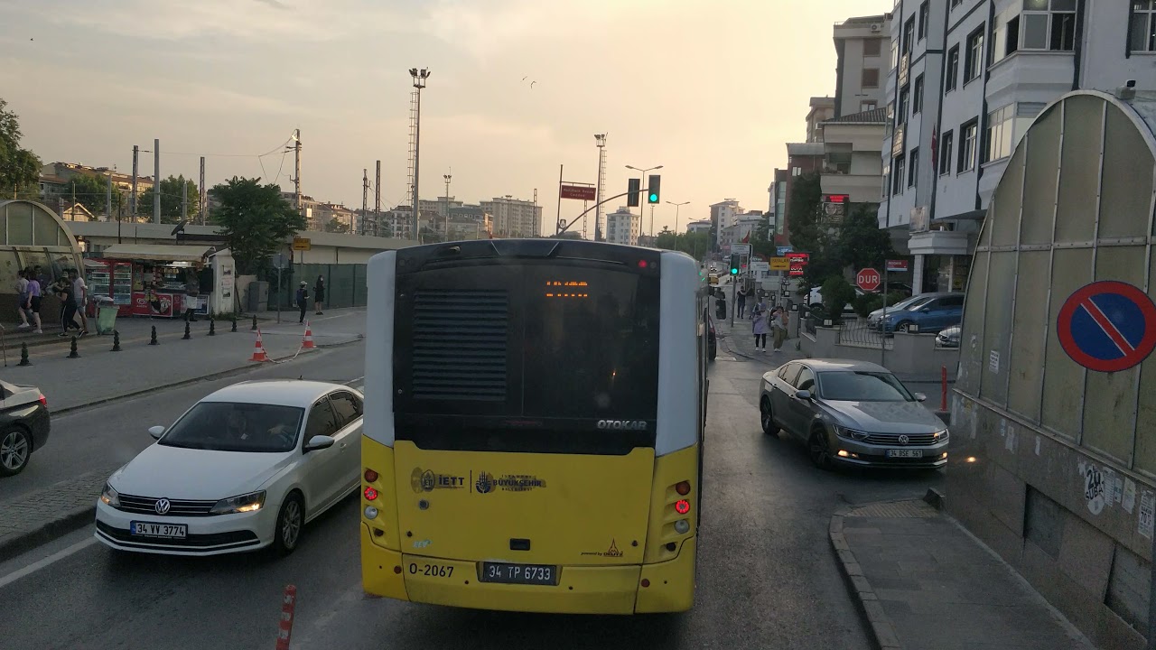 Pendik Kaynarca - Kartal Sahil 4K Çekim 16D Pendik Kadıköy Çift Katlı Otobüsten Çekim