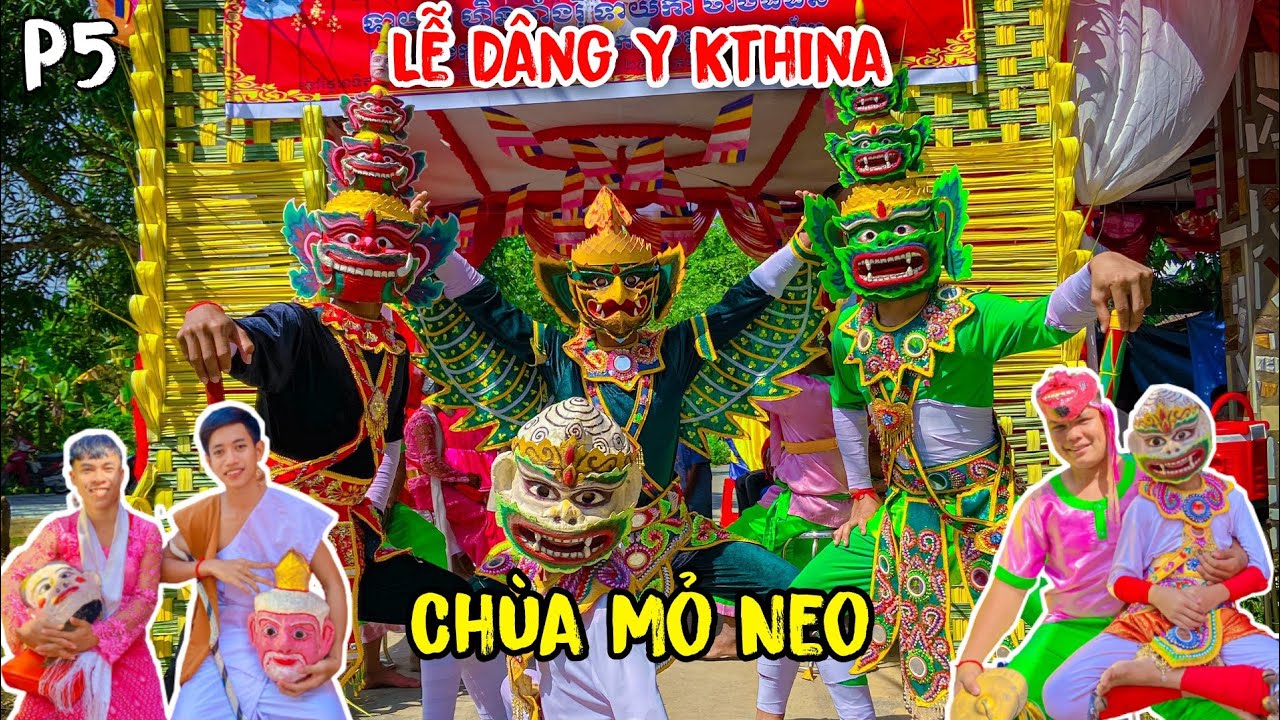 Múa Chằng Yak Rom Lễ Dâng Y Kathina Chùa Mỏ Neo Trột Cợt P5