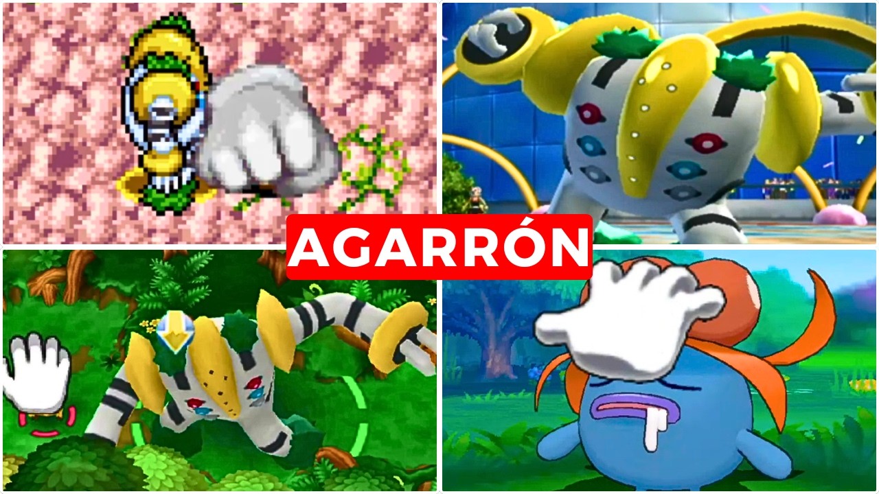 TODAS las ANIMACIONES de AGARR&Oacute;N en POK&Eacute;MON (2006&ndash;2026)
