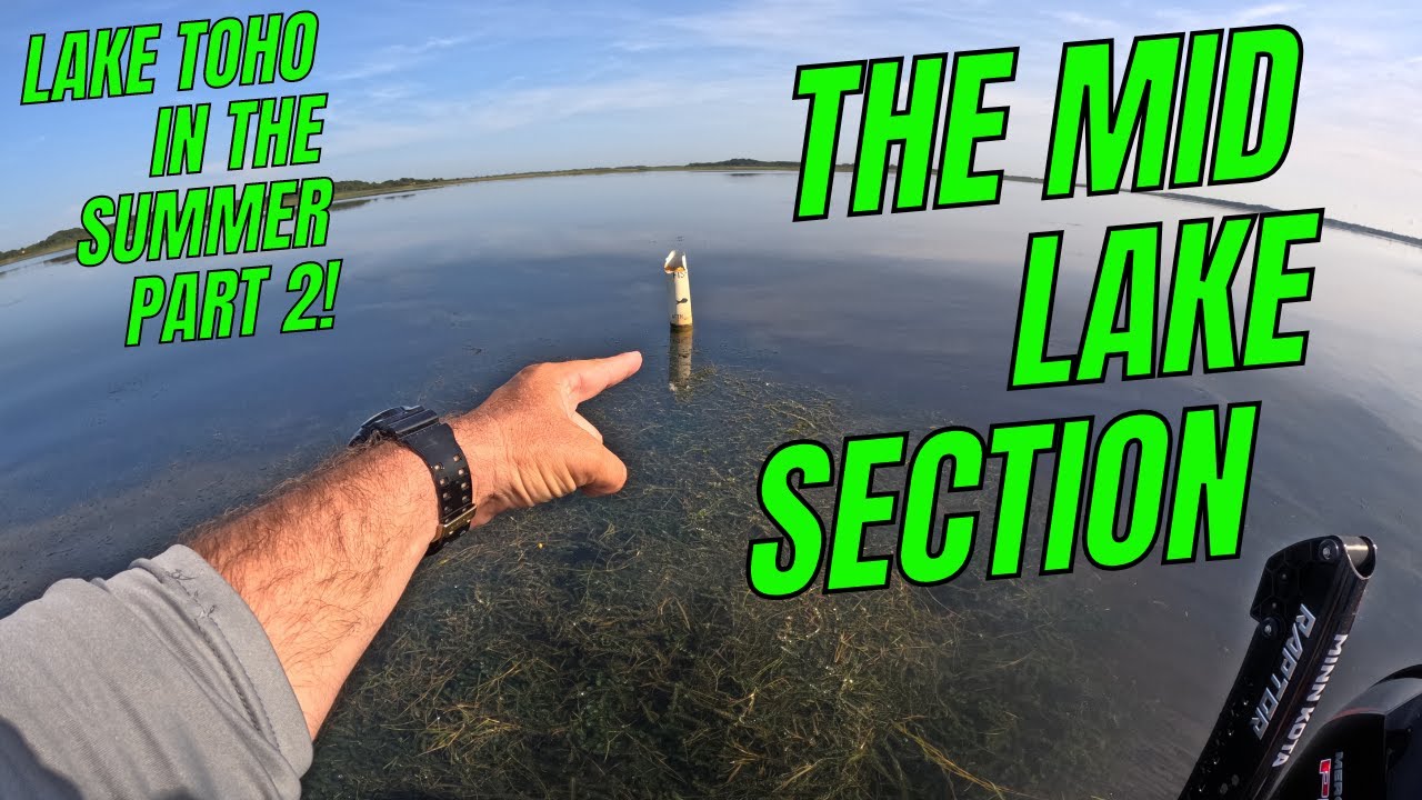 Bass Fishing Lake Toho Part 2 (Mid Lake) | Fishing Report