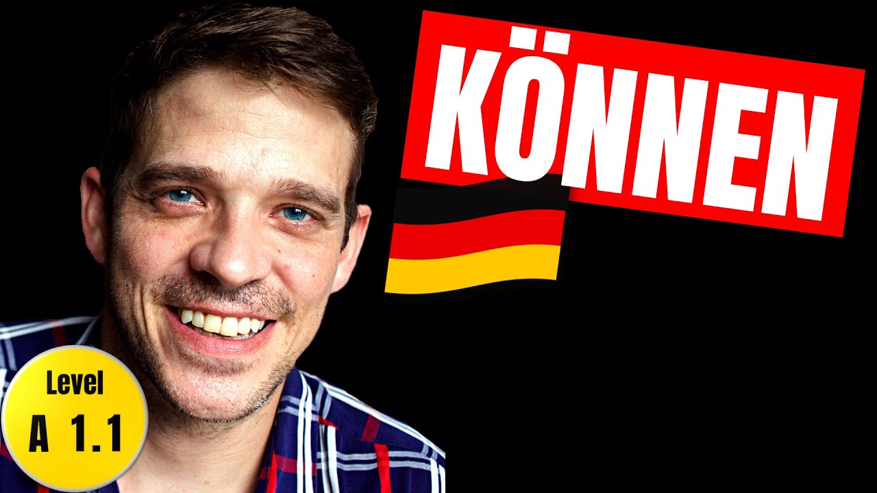 Modalverb KÖNNEN | The German modal verb 