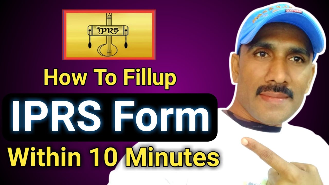 How To Fill up #IPRS Form In Hindi 2021 ? IPRS Ka Form Kaise Baharein | Bollywood Help Center