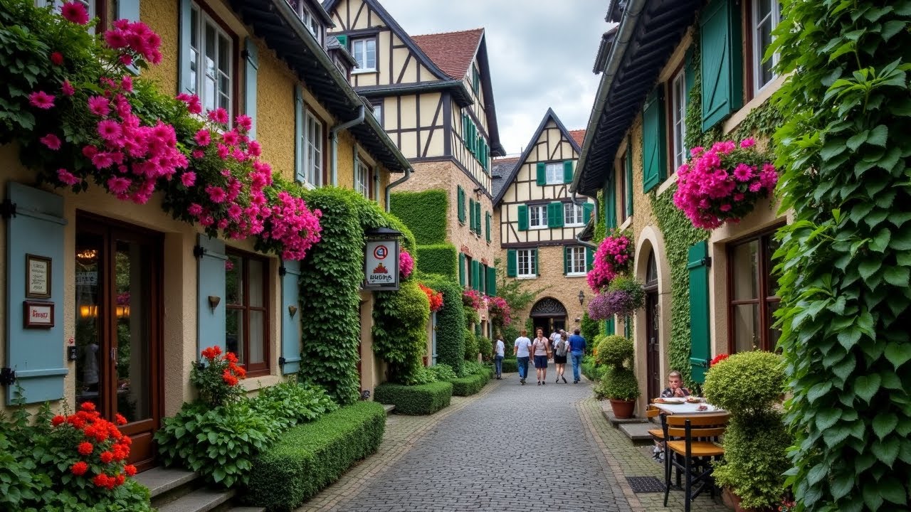 THE MOST BEAUTIFUL VILLAGES IN FRANCE  -GLAMOROUS LIFE IN A FRENCH VILLAGE