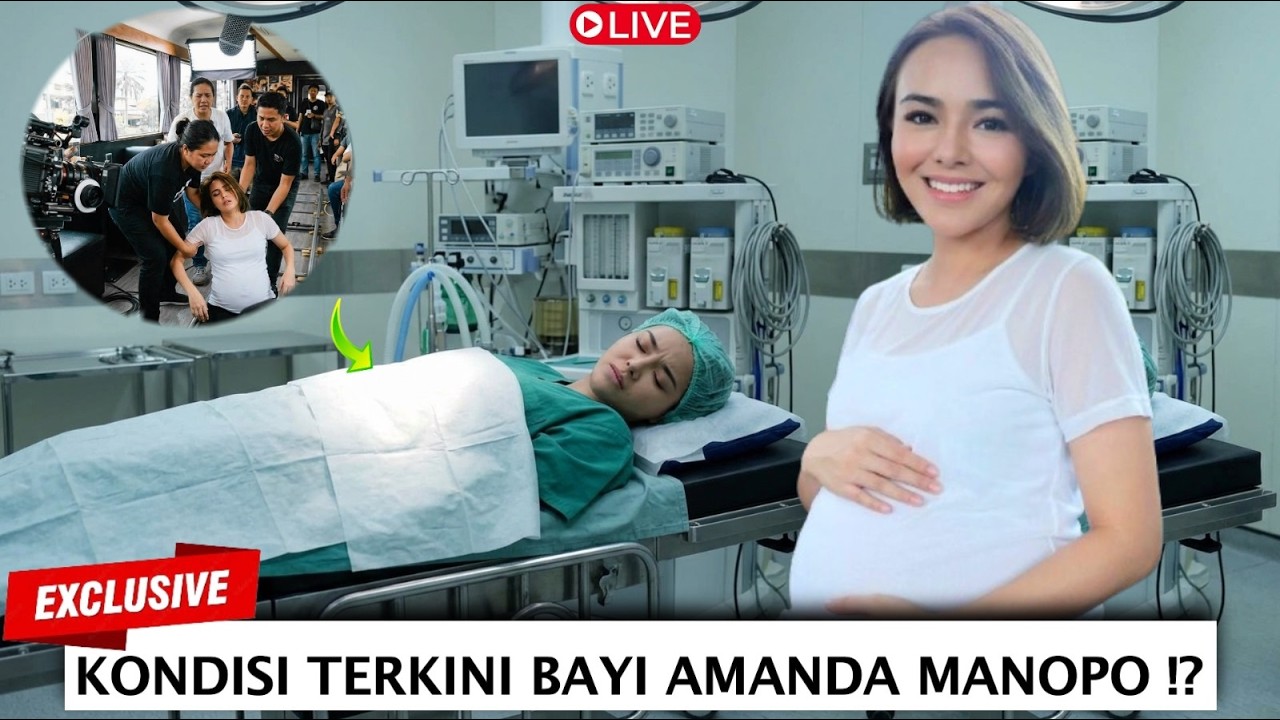 PASCA EPILEPSI ! BEGINI KONDISI TERKINI AMANDA MANOPO DAN BAYI DALAM KADUNGANNYA