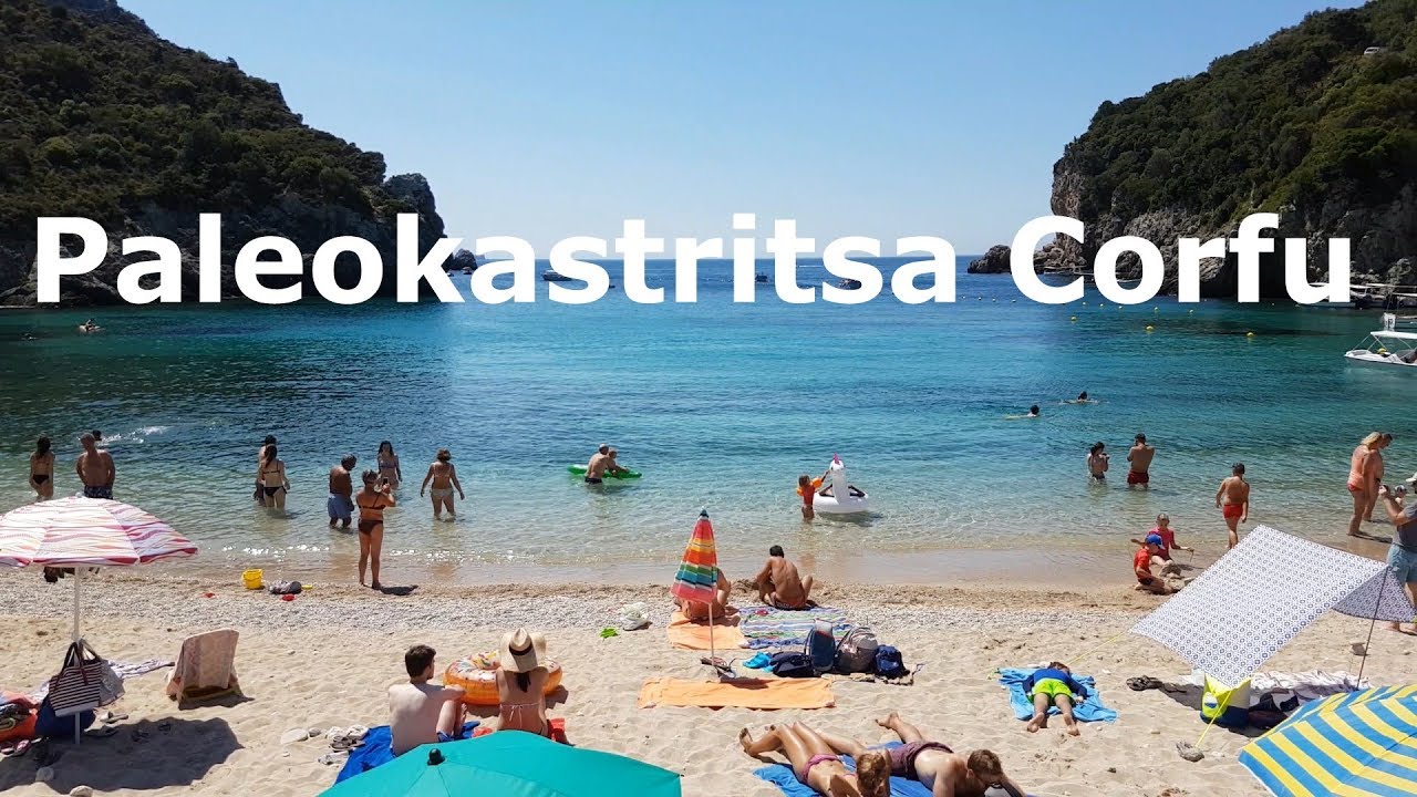 Paleokastritsa Corfu Greece 4K