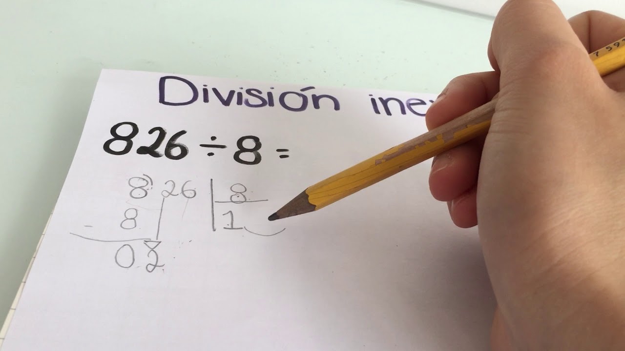 Divisiones inexactas