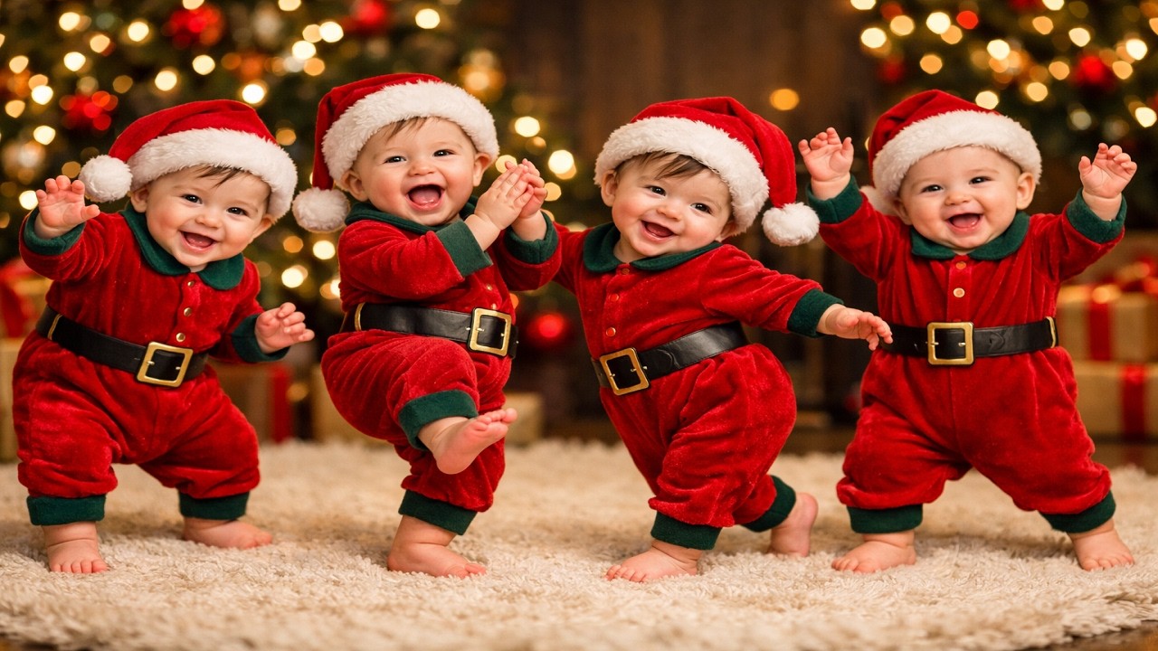 Jingle Bells Christmas Song 🎄 | Best Nursery Rhymes & Kids Dance 2026