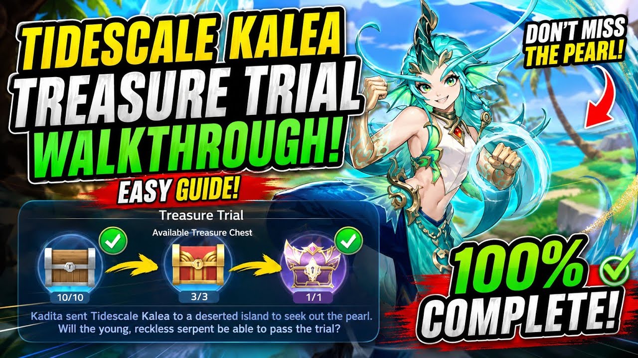 Treasure Trial (Realm of Legends Chapter) MLA: WALKTHROUGH
