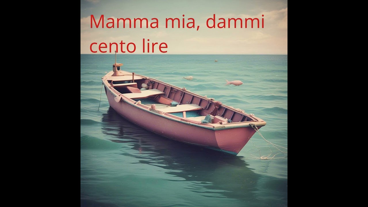 Mamma mia, dammi cento lire ( REMIX AI )
