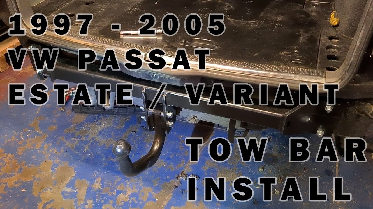 1997 - 2005 VW (Volkswagen) B5.5 PASSAT Estate TOW BAR Install