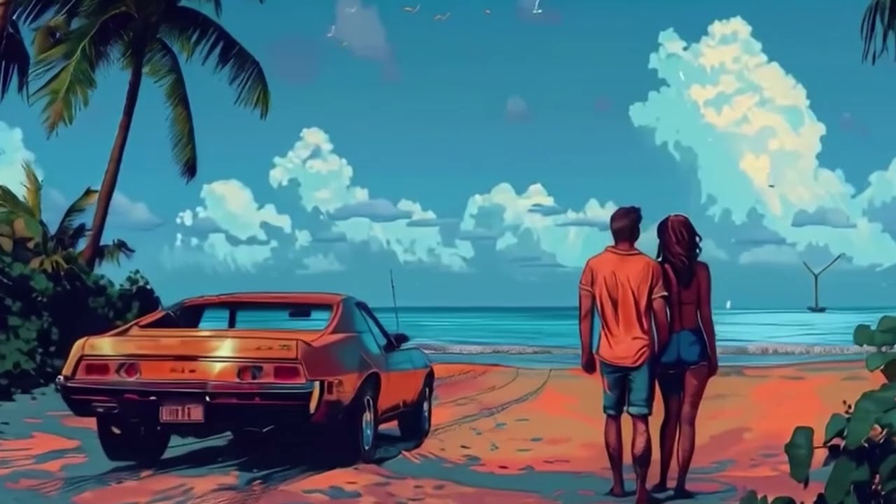 It's Summer 1987, You're Driving in Miami 🌴 synthwave, retrowave, neon dreams mix