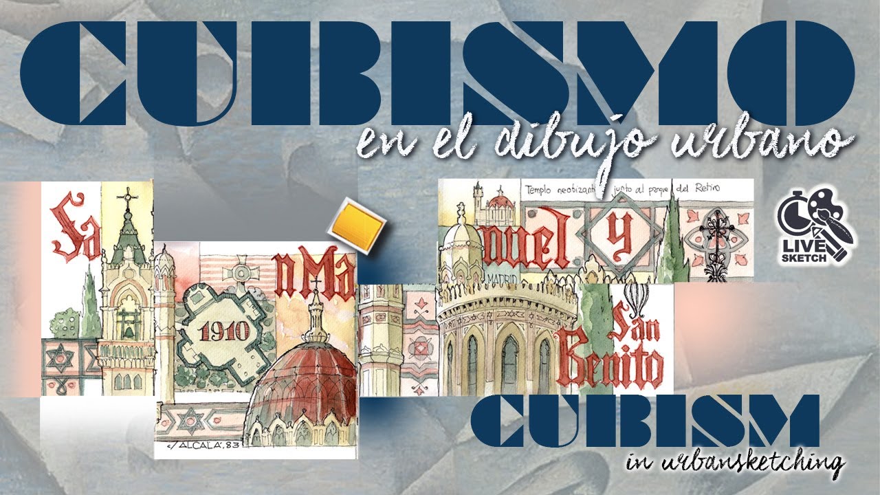 Cubismo en dibujo urbano, cómo aplicarlo. Cubism & urbansketching, what could they have in common?