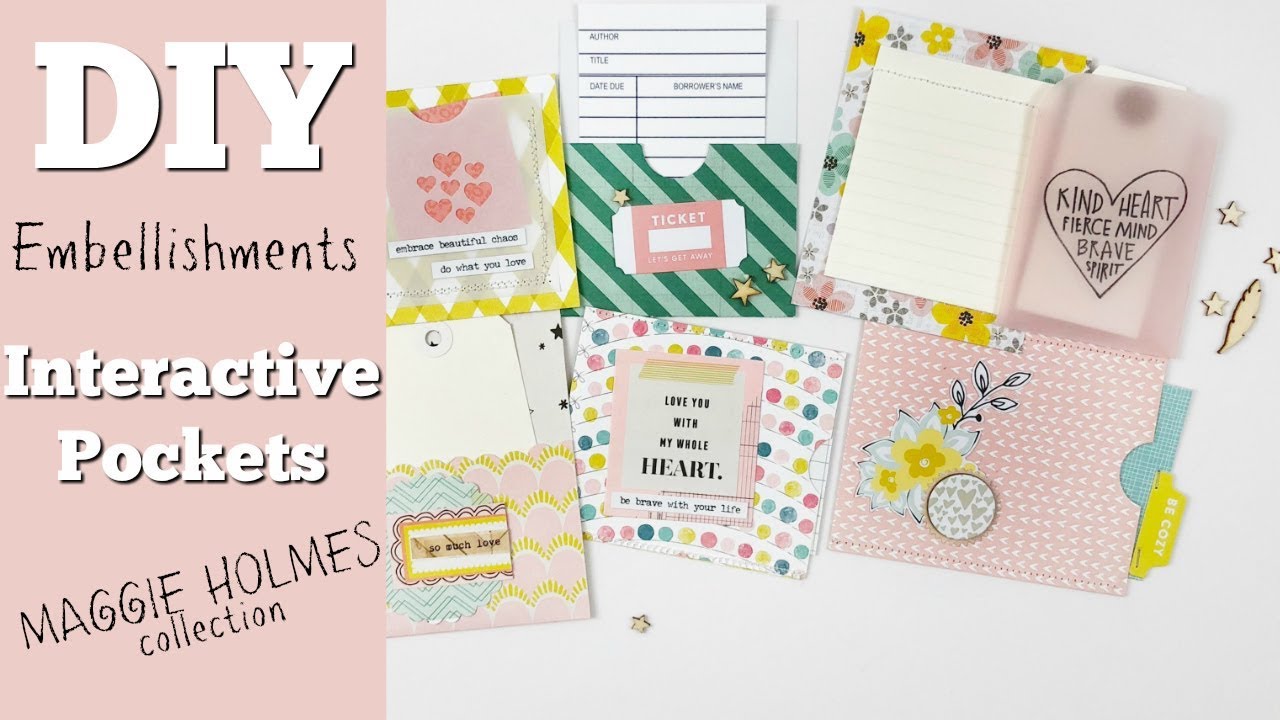 DIY Embellishments | Pockets | Maggie Holmes