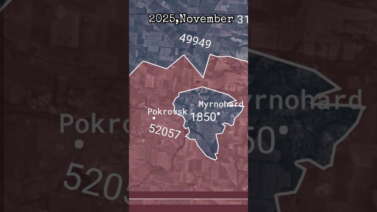 Battle of Pokrovsk and Myrnohard  Timeline form june -December [Russia Ukraine war]