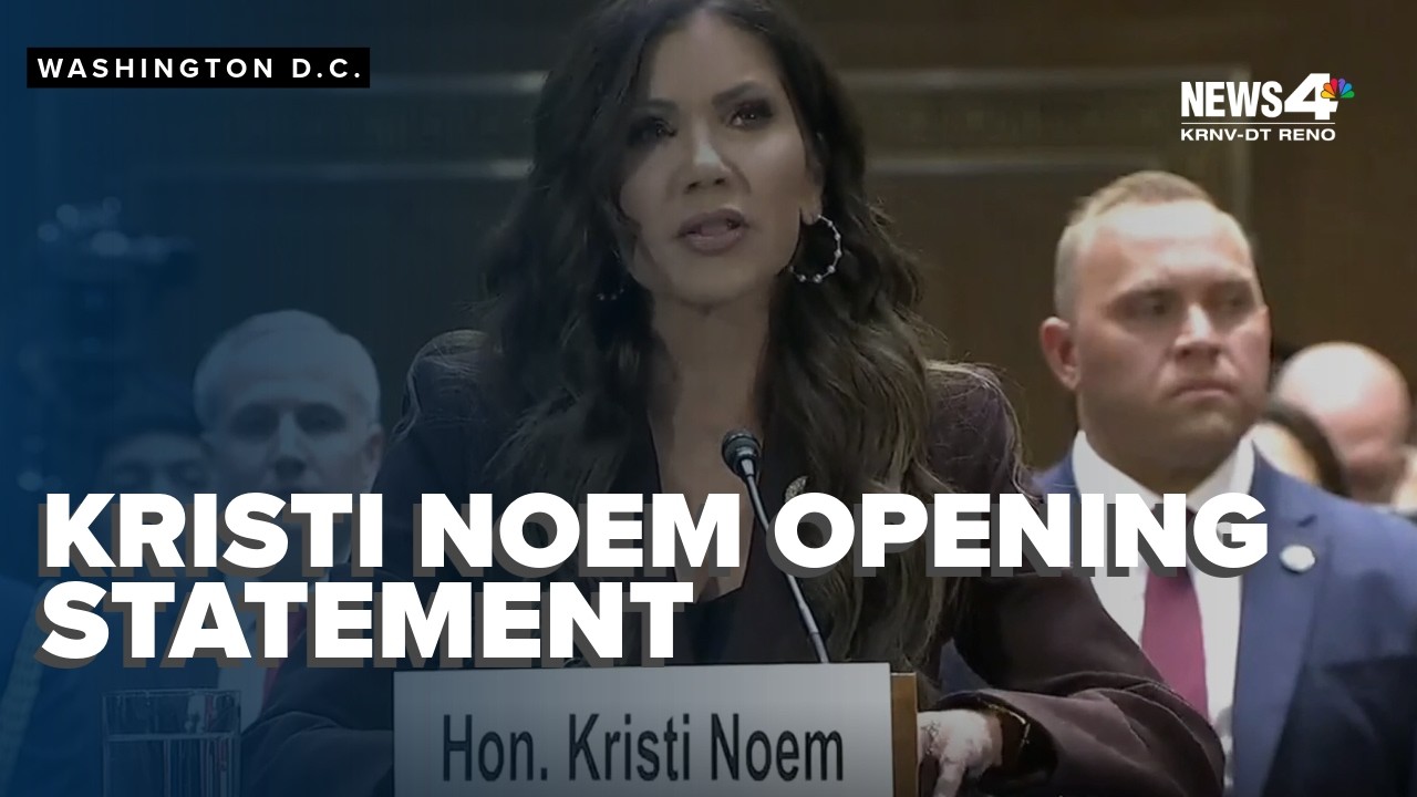 Kristi Noem opening statement
