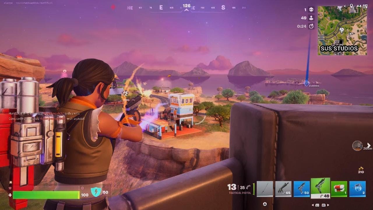 Fortnite Z Build Long Range! ⛰️