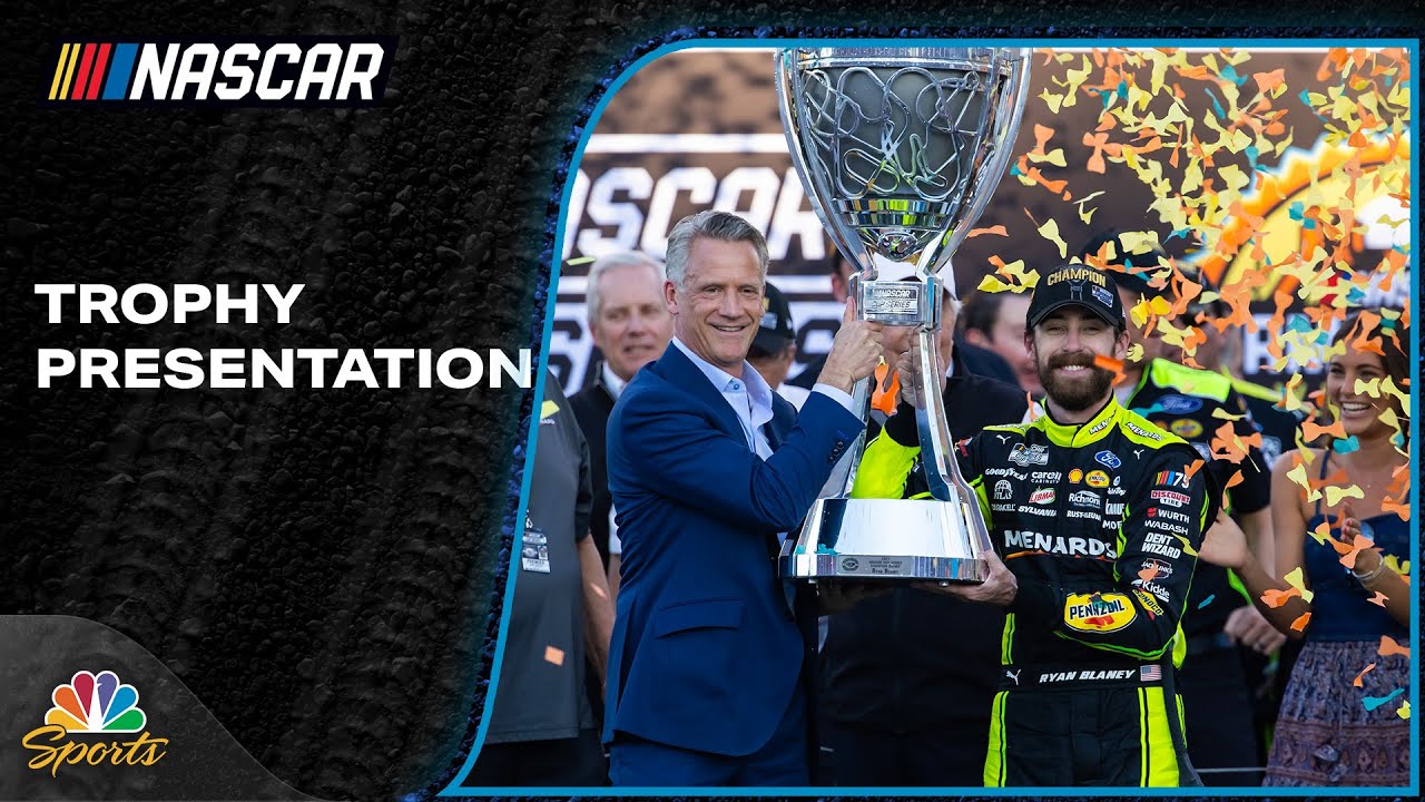 NASCAR Cup Series TROPHY PRESENTATION: Championship Race | 11/5/23 | Motorsports on NBC