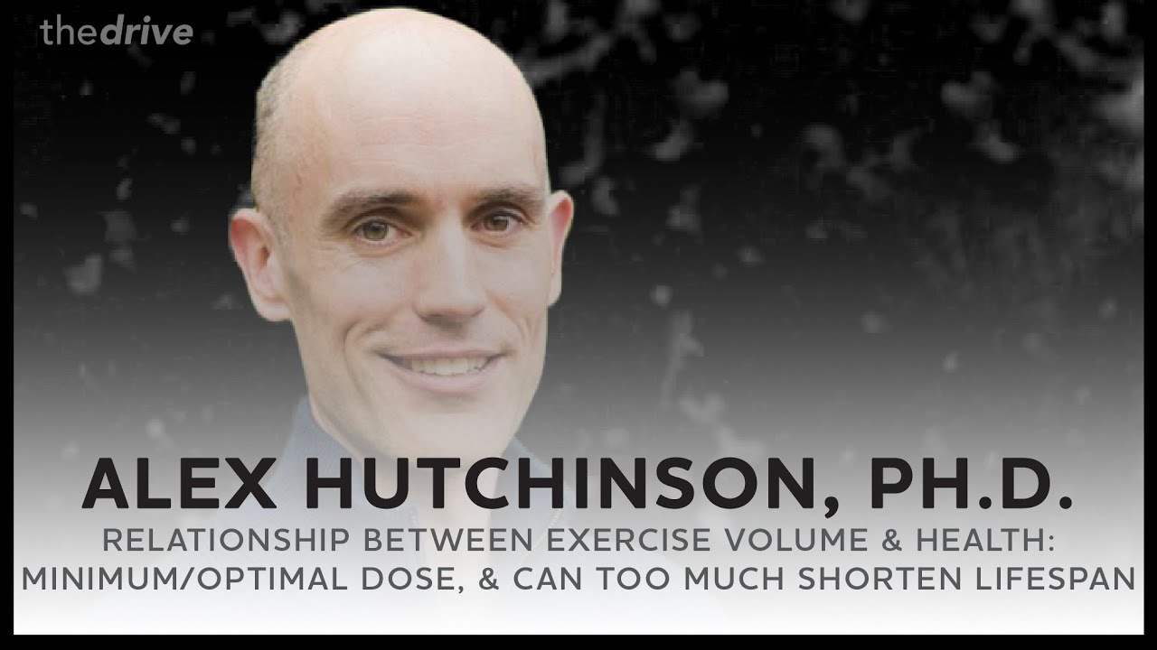 Relationship b/w exercise volume & health: minimum/optimal dose, and can too much shorten lifespan