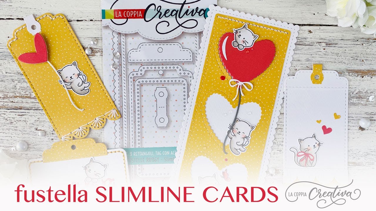 Fustella Slimline cards - video dimostrativo