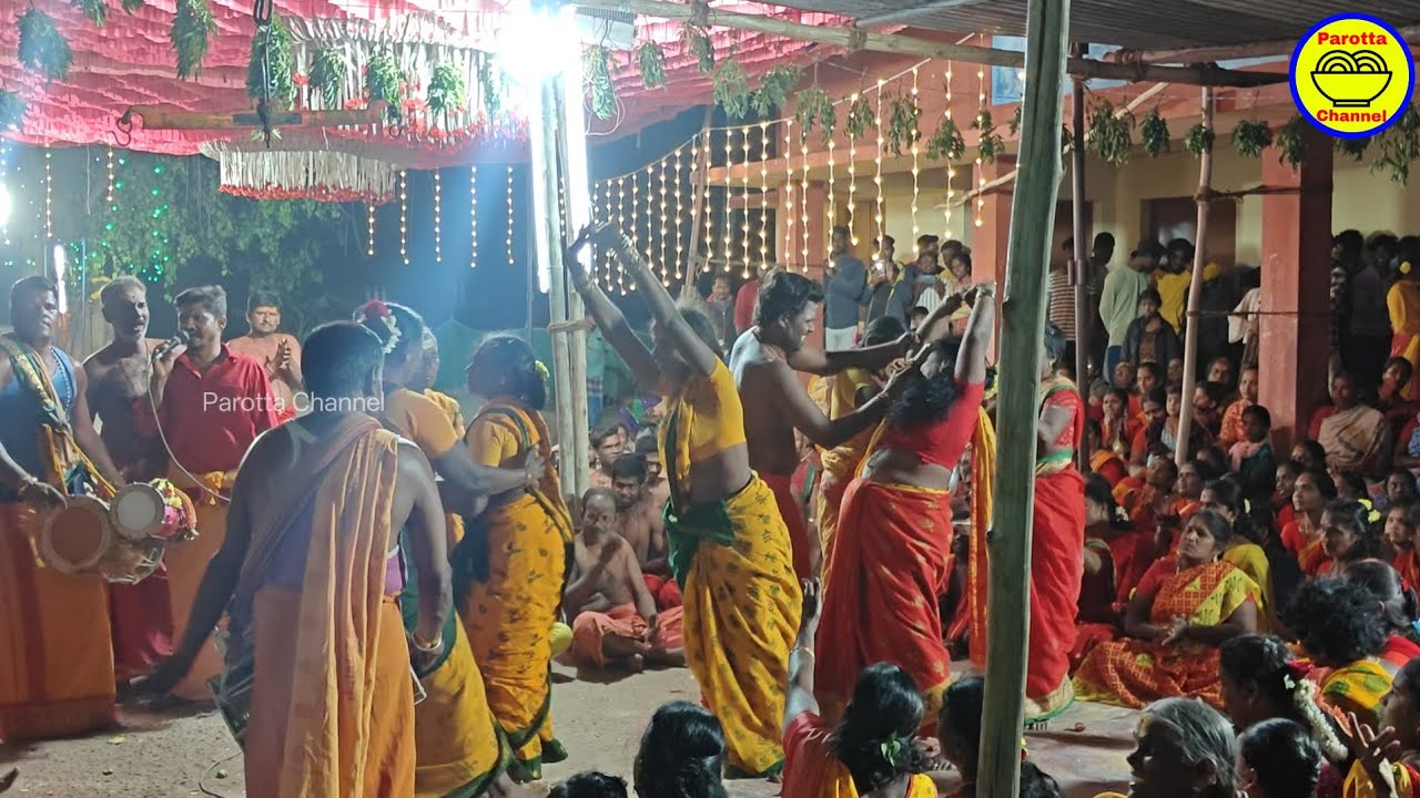 வேப்பிலை பாடல் கேட்டு பக்தர்கள் சாமி ஆட்டம் | Sami Attam | Parotta Channel. 