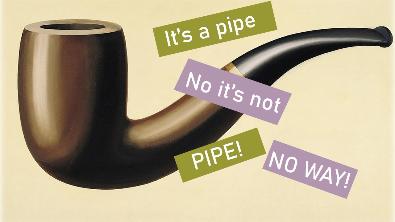 When art breaks the fourth wall: Magritte - The Treachery of Images
