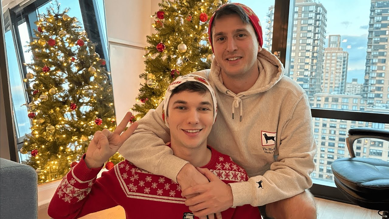 Gay Couple - Putting up our first Christmas Tree
