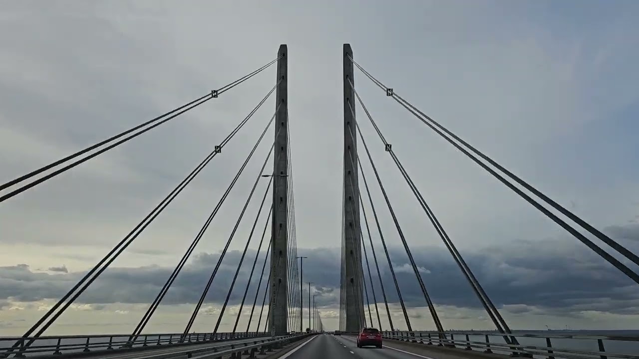Driving to Denmark from Sweden