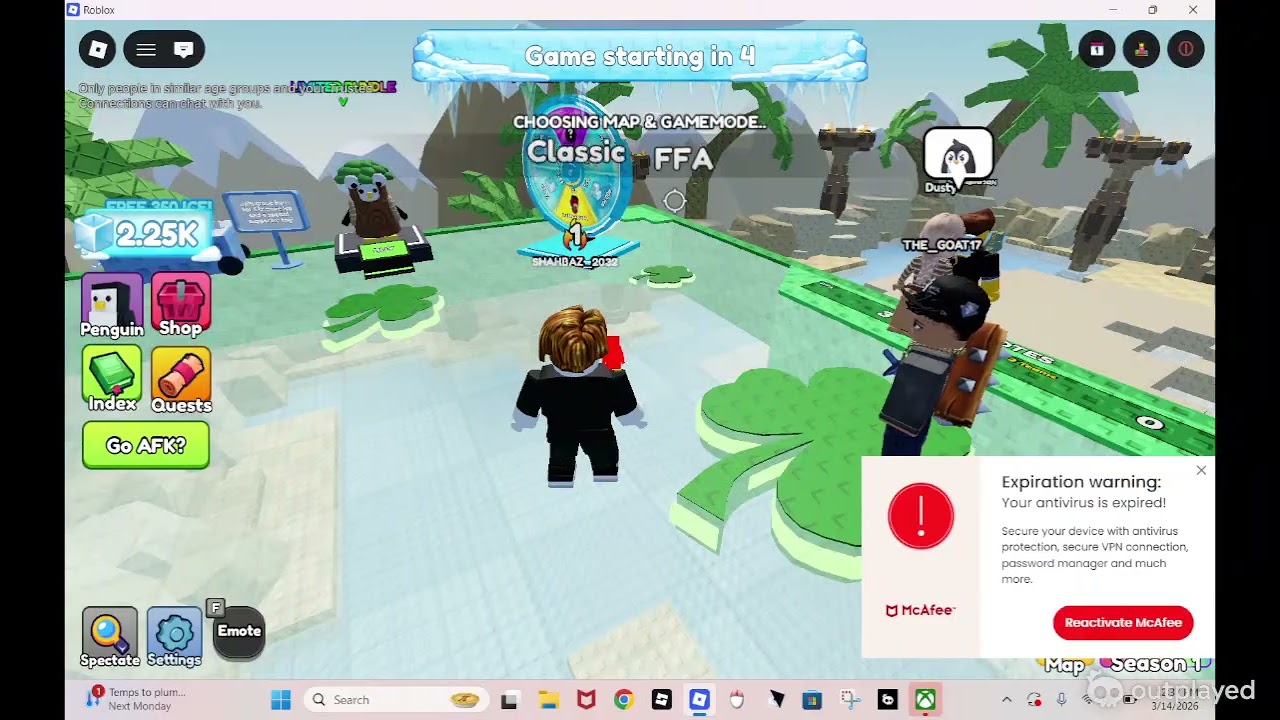 Roblox video. Mar 14, 2026