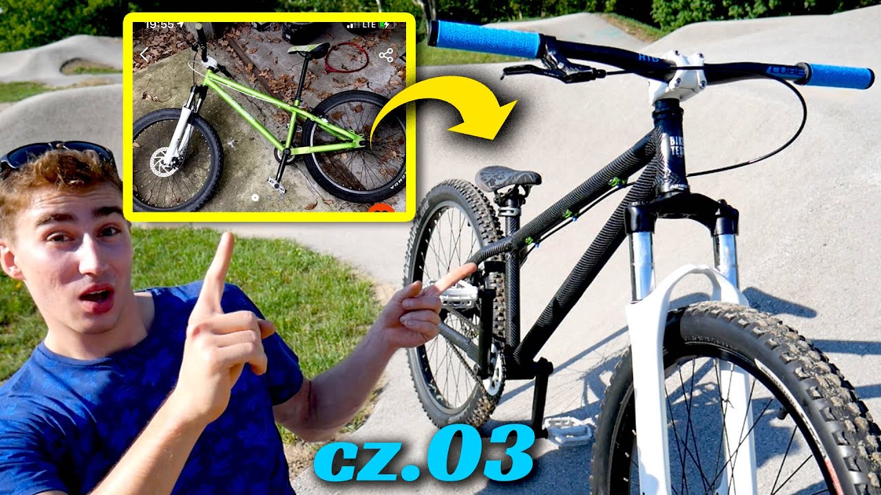 PRZERÓBKA ROWERU DIRT DO 1000 ZŁ cz.03