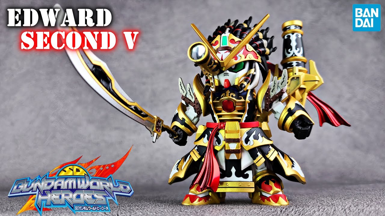 [SD건담 월드 히어로즈] 에드워드 세컨드 V [SDW HEROES] EDWARD SECOND V