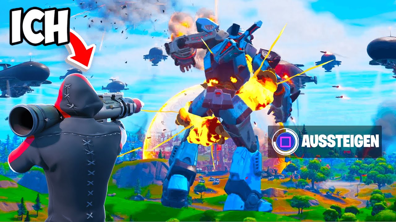 ICH STOPPE das *ROBOTER LIVE EVENT* ?! 😈 (Fortnite Deutsch Season 3)