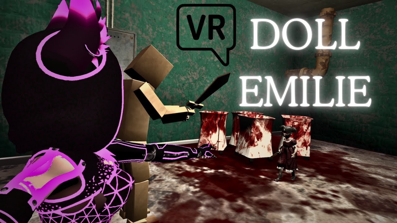 1 Creepy Doll vs 2 Idiots | VRChat