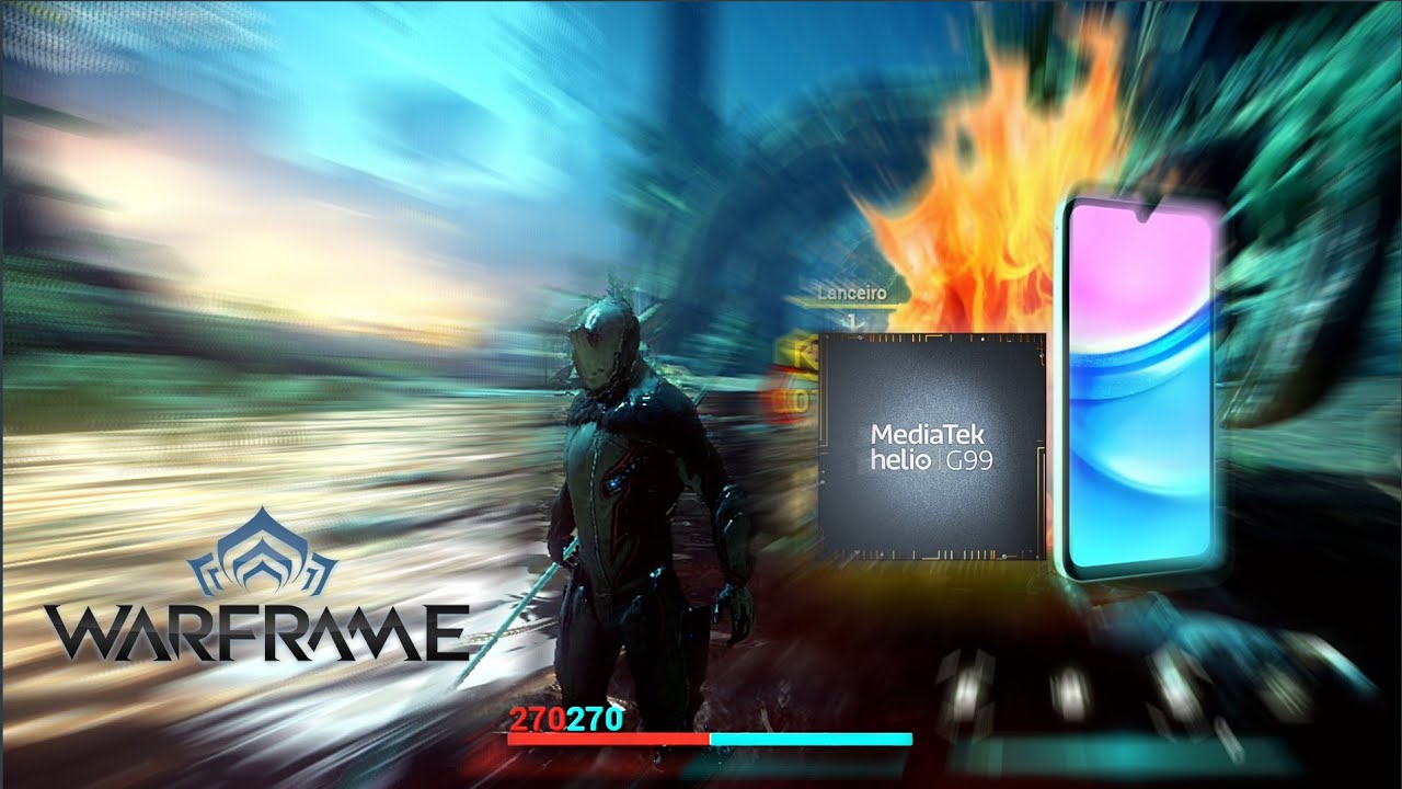 WARFRAME Mobile - Gameplay a 15 fps