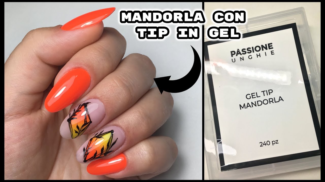 🍊 REFILL con le TIP IN GEL| FULL COVER TIP|UNGHIE ESTIVE|Makolina95|