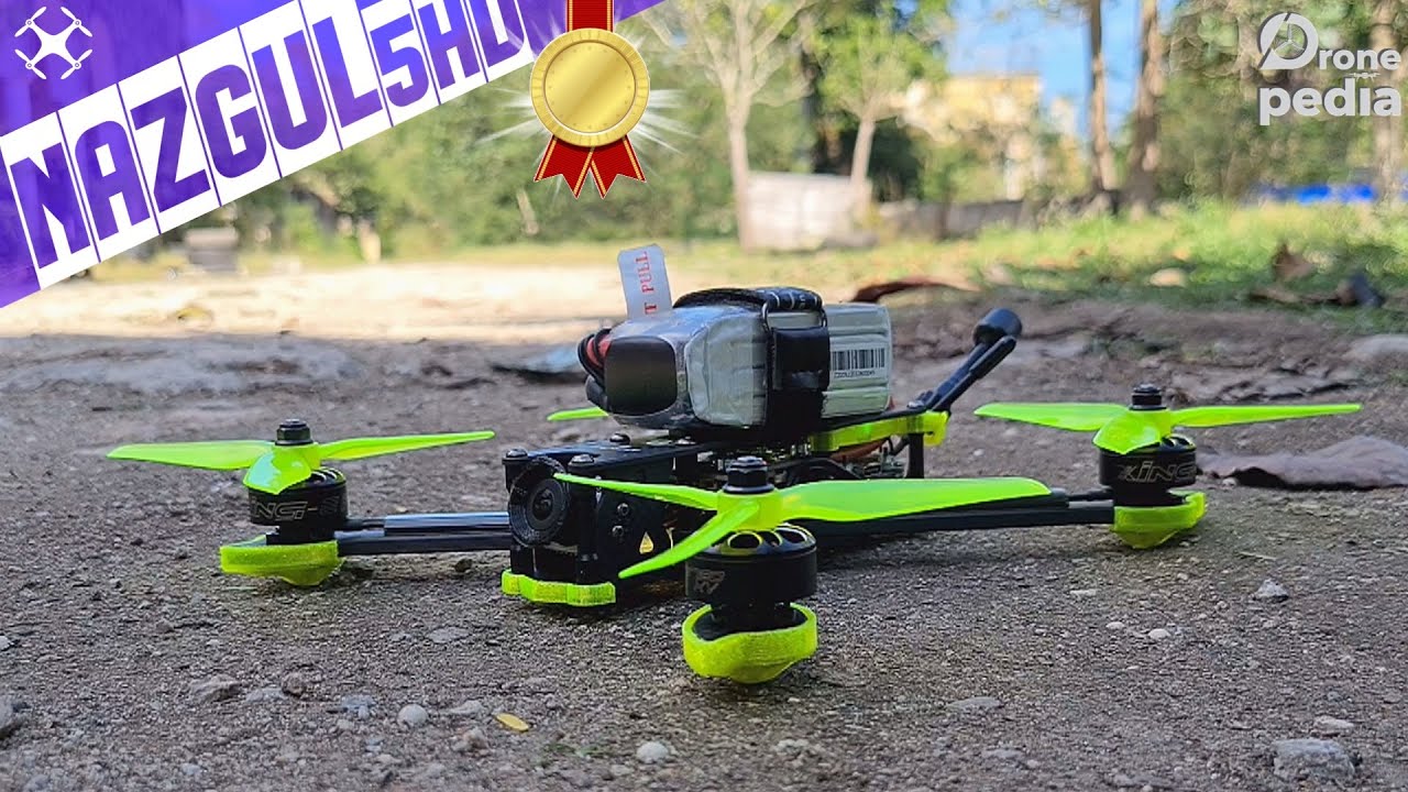 Drone de estilo libre iFlight NAZGUL5  DJI HD 4S ¡WOW! ¡SIN PALABRAS! |DRONEPEDIA