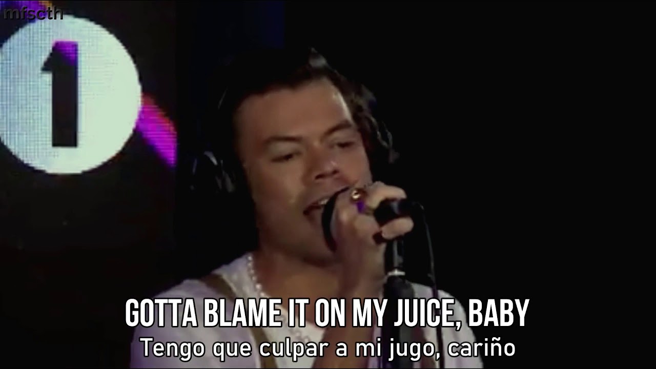 Juice - Harry Styles || Letra en ingl&eacute;s / espa&ntilde;ol (Lizzo cover in the Live Lounge)