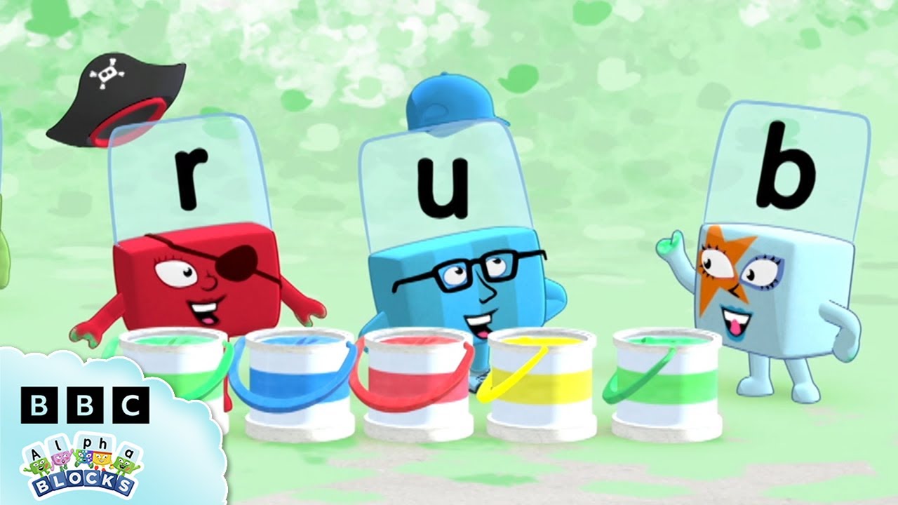 Art | Alphablocks Full Episode - S3 E6 | Learn to Read | @officialalphablocks