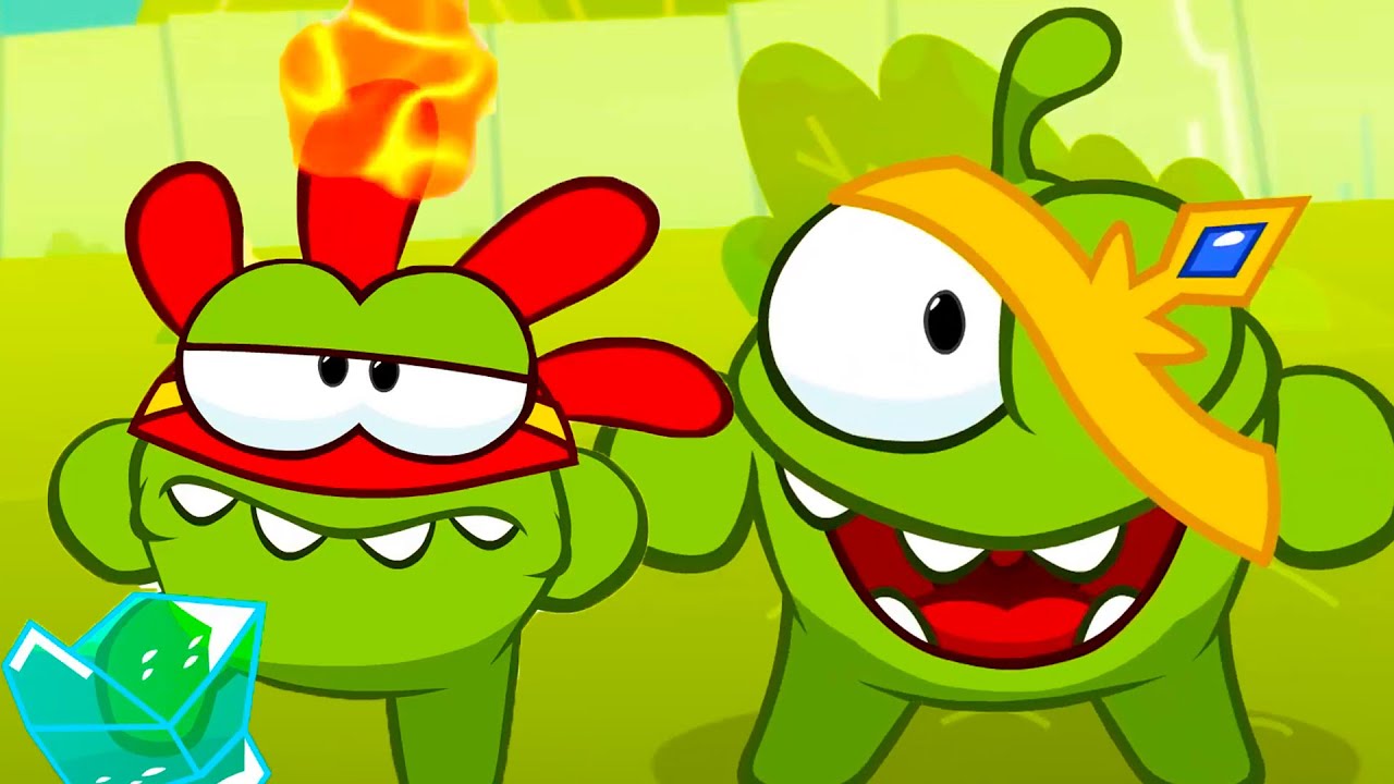 As Histórias do Om Nom - Liga dos super-heróis!  -  Desenhos Animados para crianças