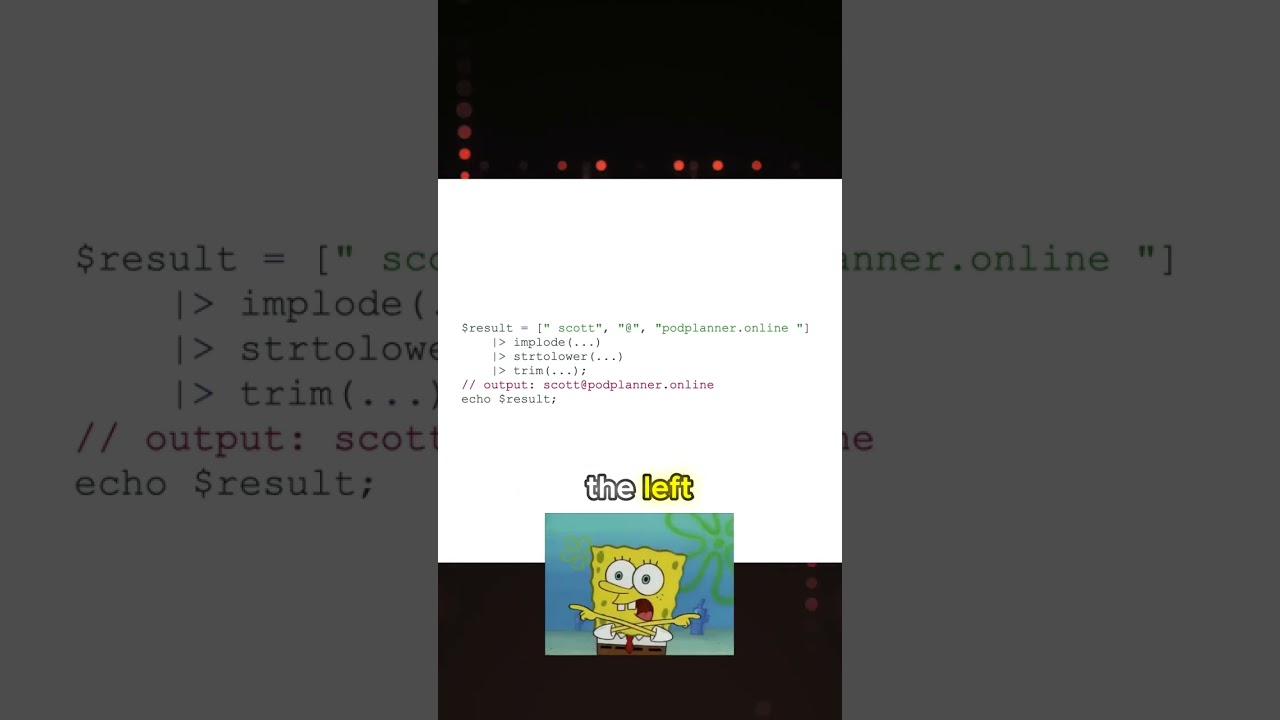 PHP 8.5 - Pipe Operator