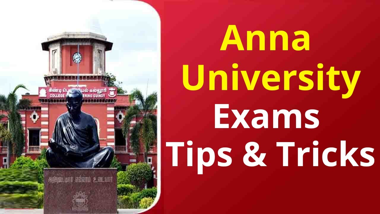 Anna University 1st Year Students Best Study Tips Revealed