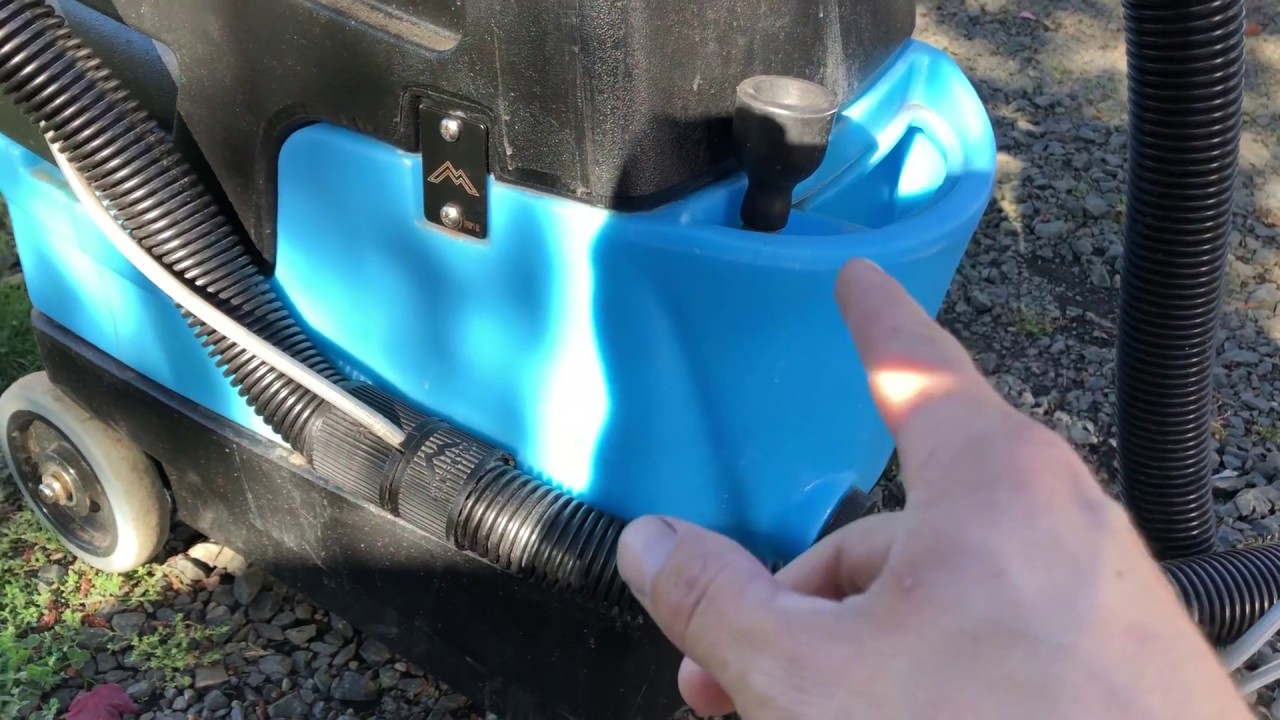 Using My Mytee Lite ii 8070 Hot water Carpet Extractor