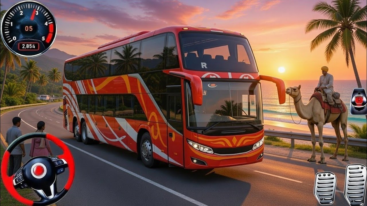 Indian Offroad Bus Simulator 3D - Final 1000 Level Milestone - Android Gameplay 2026