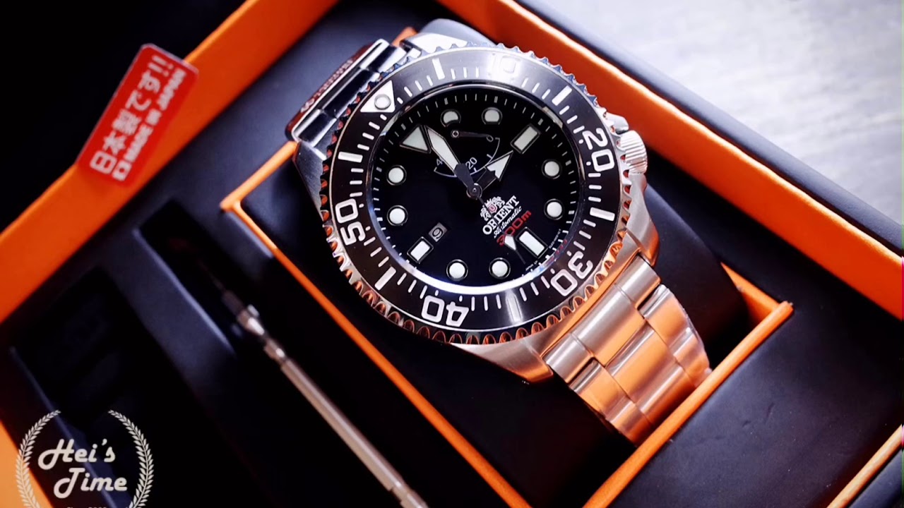 Orient - SEL02002BO automatic diver power serve (heistime)