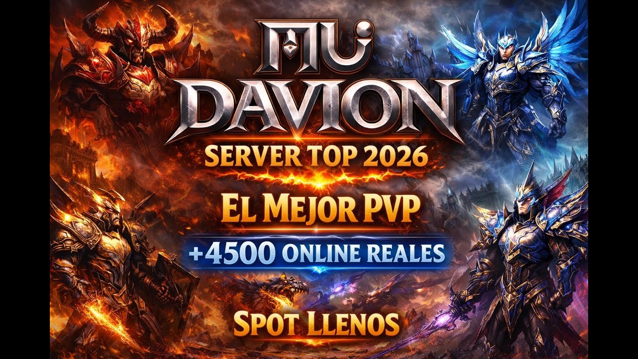 🏆MU DAVION SEASON 6 FULL STAT || SERVER TOP 2026 || +4500 ONLINE REALES
