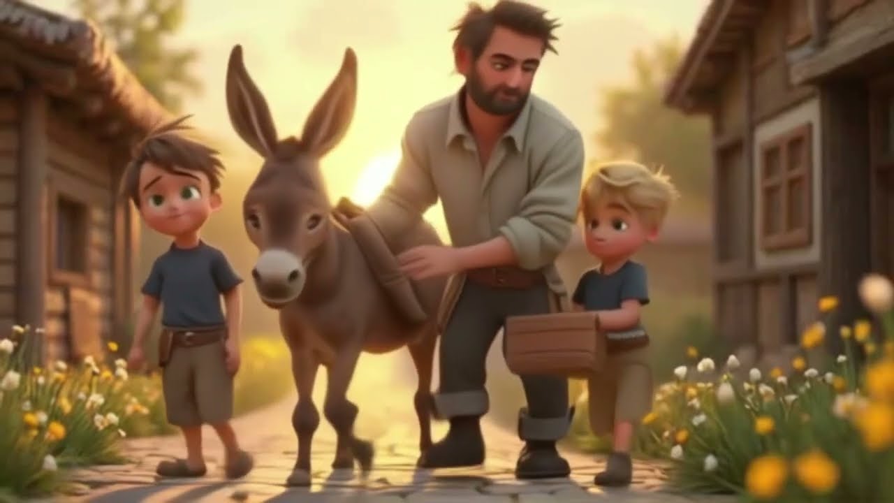 The Stubborn Donkey&rsquo;s Lesson A Journey of Patience, Trust, and Teamwork